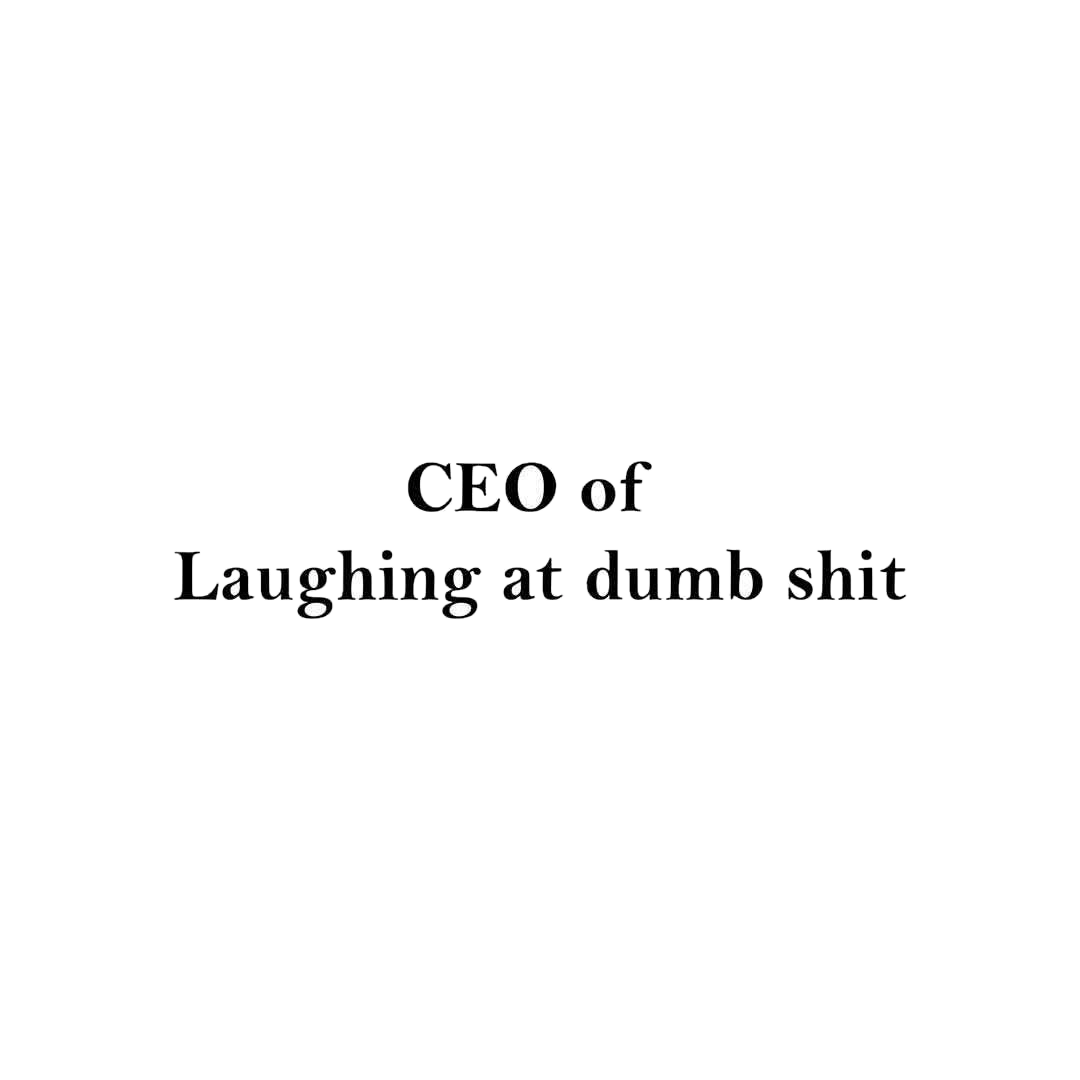 CEO Sticker